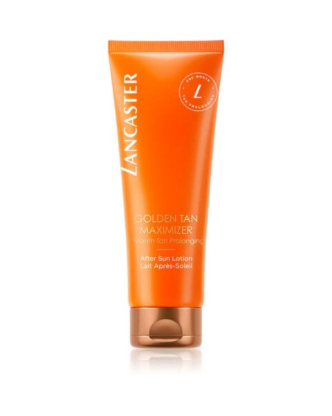 Mleczko do ciała przedłużające opaleniznę Lancaster Golden Tan Maximizer After Sun Lotion. Zdjęcie produktowe.