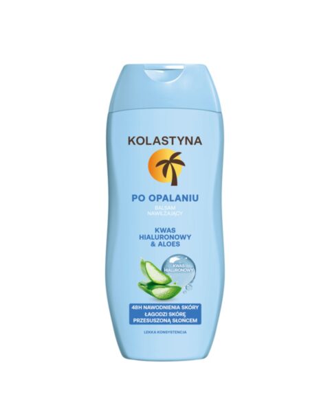 Nawilżający balsam po opalaniu Kolastyna. Zdjęcie produktowe.
