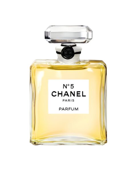 Perfumy Chanel „No.5”. Zdjęcie produktowe.