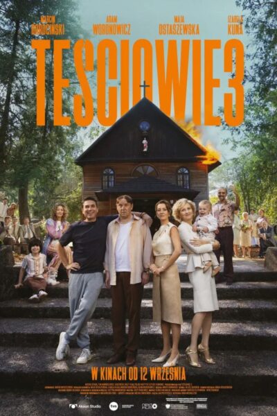 Plakat filmu kinowego Teściowie 3.
