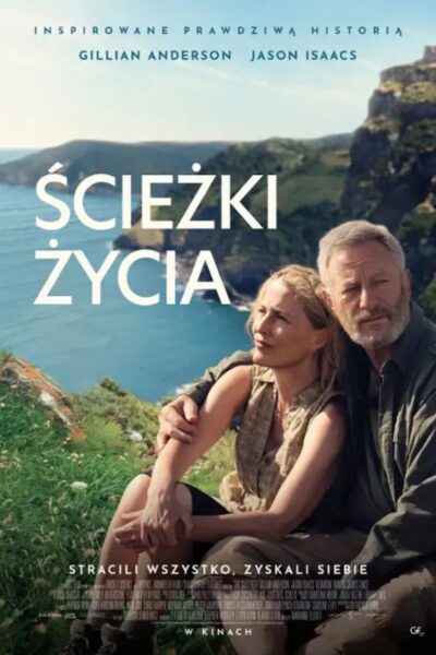Premiery kinowe jesień 2025: plakat filmu Ścieżki życia (The Salt Path).