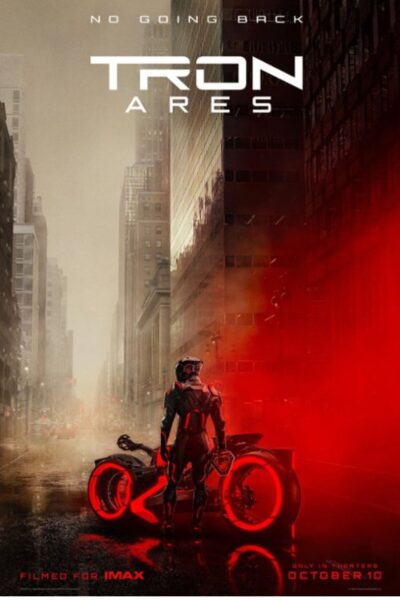 Plakat filmu kinowego Tron: Ares.