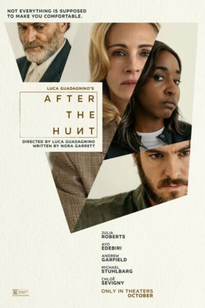 Plakat filmu kinowego Po polowaniu (After the Hunt).
