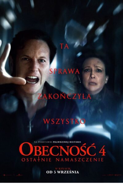 Plakat filmu Obecność 4: Ostatnie namaszczenie (The Conjuring: Last Rites).