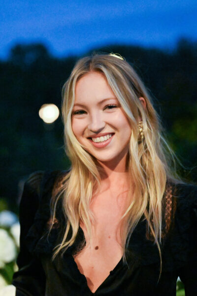 Lila Moss attending the Saint Laurent Womenswear Spring/Summer 2026 show as part of Paris Fashion Week in Paris, France on September 29, 2025.,Image: 1041768711, License: Rights-managed, Restrictions: , Model Release: no, Credit line: Marechal Aurore/ABACA / Abaca Press / Forum