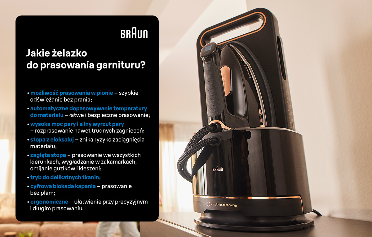 Jakie żelazko do prasowania garnituru? 