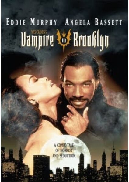Plakat filmu „Wampir w Brooklynie” („Vampire in Brooklyn”, 1995).