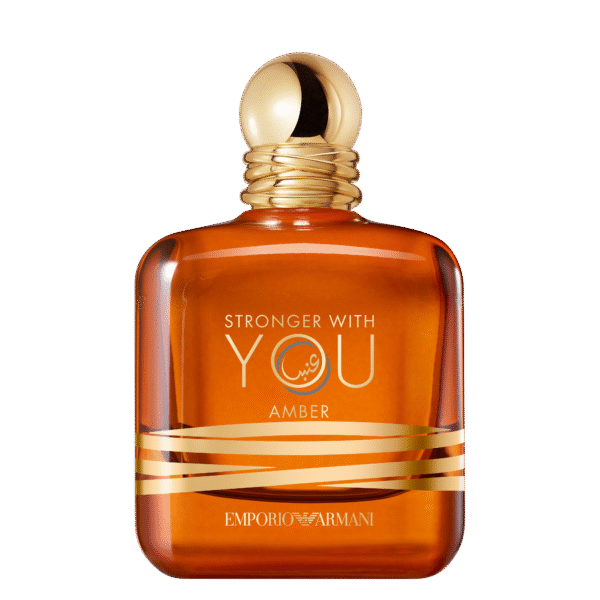 Kompozycja perfum Giorgio Armani You z dodatkami — czerwonej róży, czarnej porzeczki i waniliowej laski. Ciepłe złoto i burgund flakonu podkreślają elegancję i zmysłowość zapachu o orientalno-kwiatowych nutach.