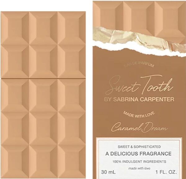 Zdjęcie produktowe perfum Sabrina Carpenter Sweet Tooth Caramel Dream.