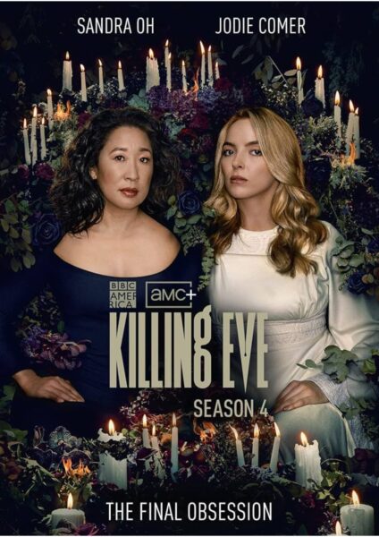 Plakat serialu „Killing Eve”.
