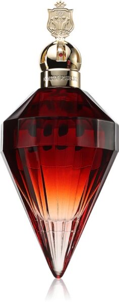 Zdjęcie produktowe czekoladowych perfum Katy Perry Killer Queen.