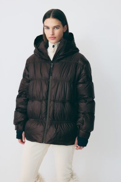 Puchowa kurtka narciarska puffer ThermoMove H&M – zdjęcie produktowe.