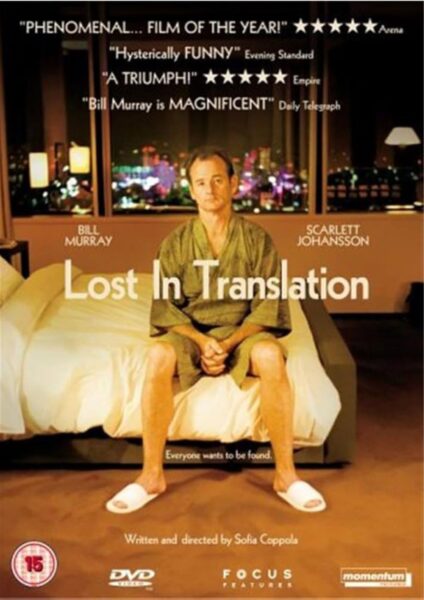 Plakat filmu „Lost in Translation”