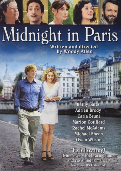 Plakat filmu „Midnight in Paris”