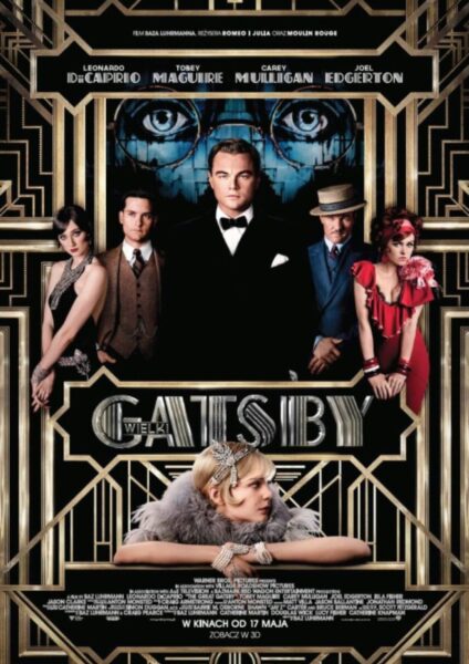 Plakat filmu „The Great Gatsby”