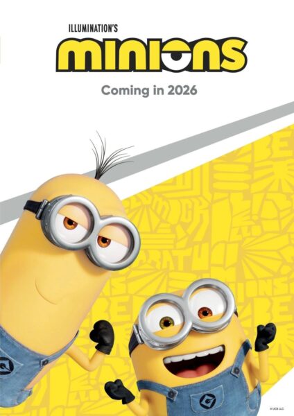 Minionki 3. Plakat filmu.