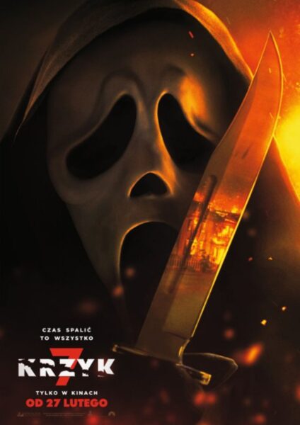 Krzyk 7 (Scream 7). Plakat filmu.