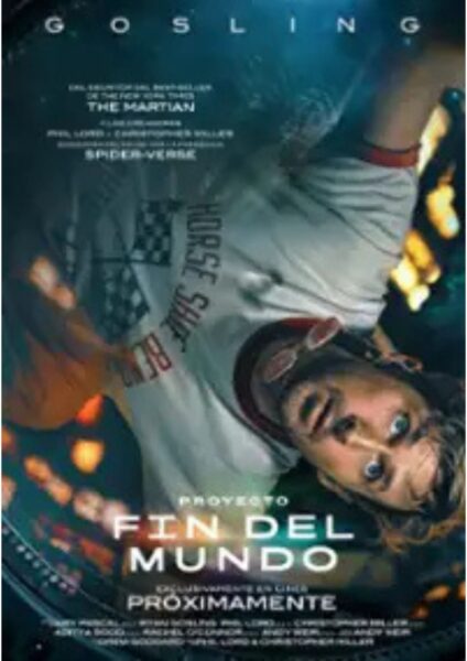 Project Hail Mary. Plakat filmu.