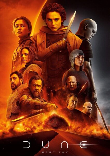 Dune: Part Three (Mesjasz Diuny). Plakat filmu.