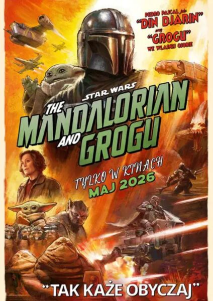 The Mandalorian & Grogu. Plakat filmu.