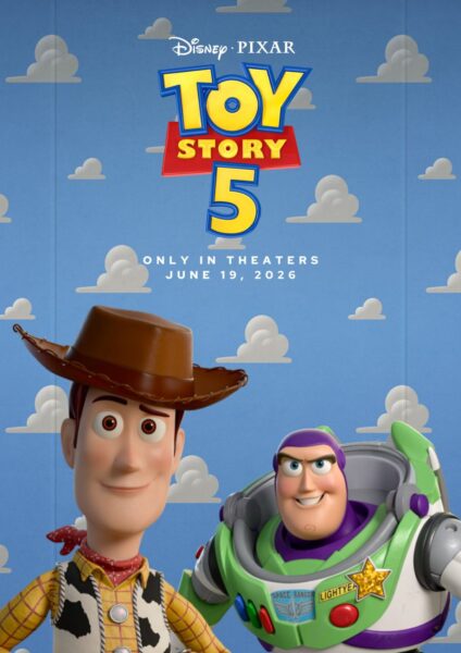Toy Story 5. Plakat filmu.