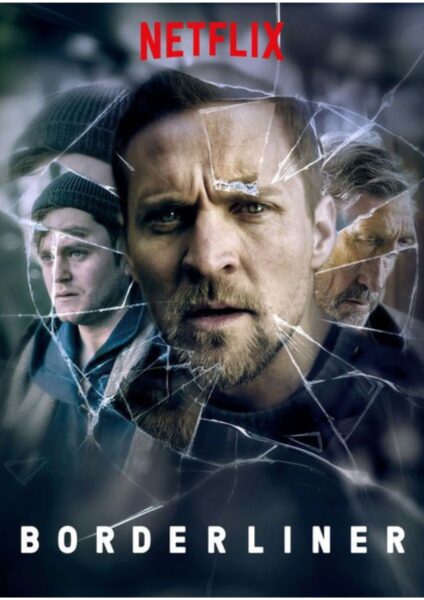 Plakat serialu „Borderliner” („Grenseland”).