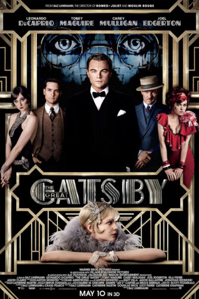 Plakat filmu „Wielki Gatsby” z Leonardo DiCaprio w roli tytułowej, utrzymany w estetyce lat 20. XX wieku, pełen elegancji i symboliki epoki jazzu. To jeden z tytułów, które często pojawiają się w zestawieniach jako filmy idealne na przerwę świąteczno-noworoczną, chętnie oglądane ponownie podczas spokojnych, wolnych dni. Produkcja dobrze sprawdza się na seans, gdy masz ochotę na coś efektownego, ale znanego i niewymagającego.