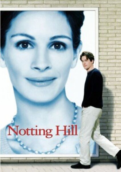 Plakat filmu „Notting Hill” (1999).