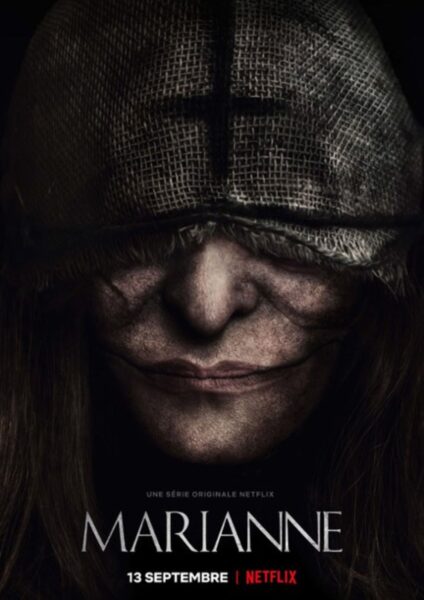 Plakat serialu „Marianne”.