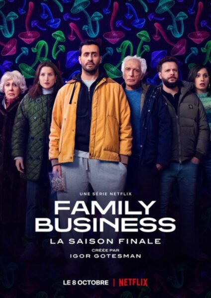 Plakat serialu „Rodzinny biznes” („Family Business”).